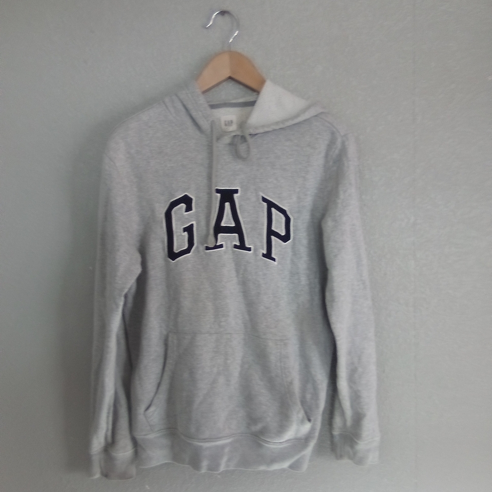 GAP Men's Gray Hoodie Sweater ( Bag Z )
